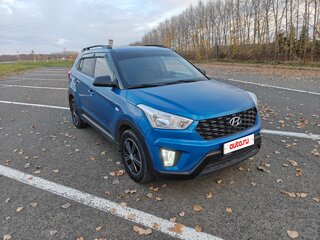 2020 Hyundai Creta I Рестайлинг, синий, 1490000 рублей, вид 3