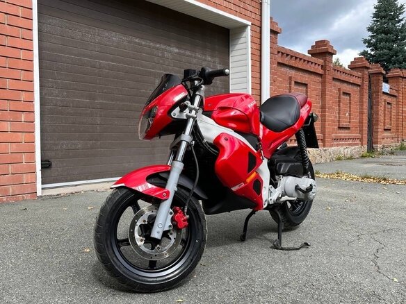 2008 Gilera DNA, красный, 125000 рублей - вид 21