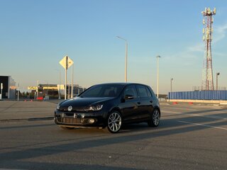 2012 Volkswagen Golf VI, синий, 860000 рублей, вид 1