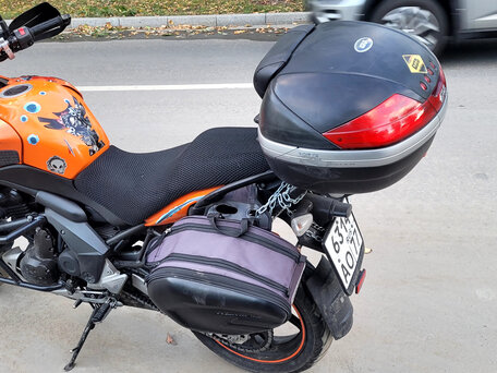 2010 Kawasaki Versys 650, оранжевый, 350000 рублей, вид 3