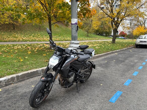 2023 CFMoto 250NK, чёрный, 270000 рублей - вид 2