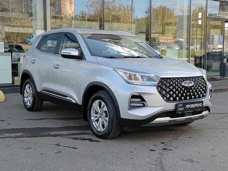2023 Chery Tiggo 4 Pro I Рестайлинг, серый, 1416000 рублей, вид 3