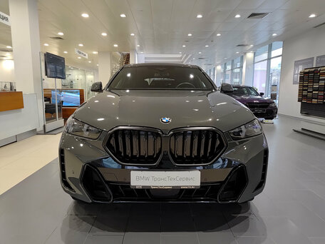 2025 BMW X6 40d III (G06) Рестайлинг, серый, 13250000 рублей, вид 2
