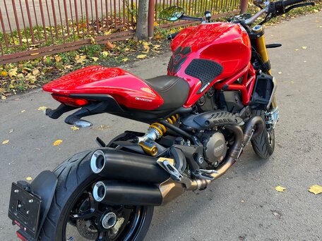 2014 Ducati Monster 1200, красный, 760000 рублей, вид 4