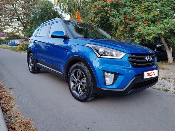 2017 Hyundai Creta I, синий, 2249000 рублей