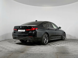 2020 BMW 5 серии 520d xDrive VII (G30/G31/G38) Рестайлинг, чёрный, 3850000 рублей, вид 5
