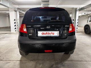 2005 Hyundai Getz I Рестайлинг, чёрный, 530000 рублей, вид 5