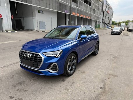 2022 Audi Q3 35 TFSI II (F3), синий, 2340000 рублей, вид 1