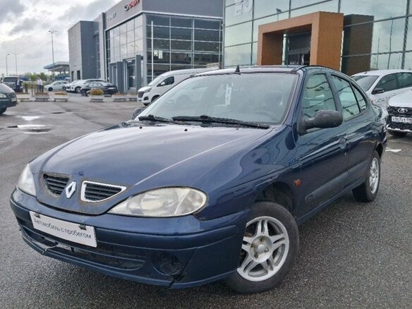 2003 Renault Megane I Рестайлинг, синий, 99000 рублей