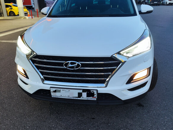 2019 Hyundai Tucson III Рестайлинг, белый