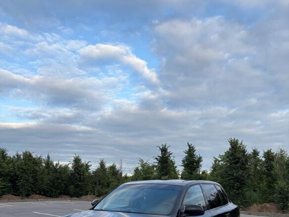 2006 Porsche Cayenne S I (955), зелёный - вид 4
