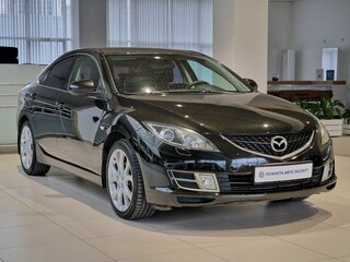 2008 Mazda 6 II (GH), чёрный, 599000 рублей, вид 4