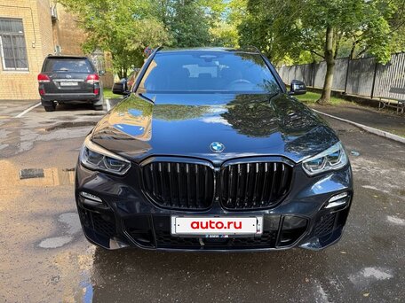 2019 BMW X5 30d IV (G05/G18), чёрный, 7150000 рублей, вид 1