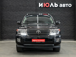 2014 Toyota Land Cruiser 200 Series Рестайлинг 1, чёрный, 3860000 рублей, вид 2