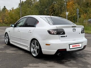 2008 Mazda 3 I (BK) Рестайлинг, белый, 600000 рублей, вид 5