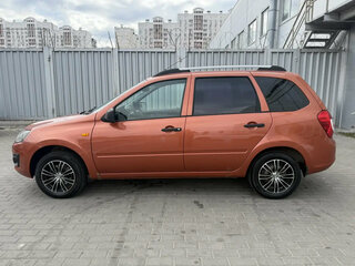2013 Lada (ВАЗ) Kalina II, оранжевый, 435000 рублей, вид 2