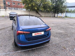 2021 Skoda Rapid II, синий, 1700000 рублей, вид 4