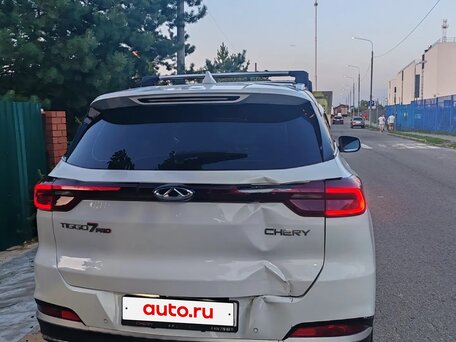2021 Chery Tiggo 7 Pro I, белый, 1330000 рублей, вид 5