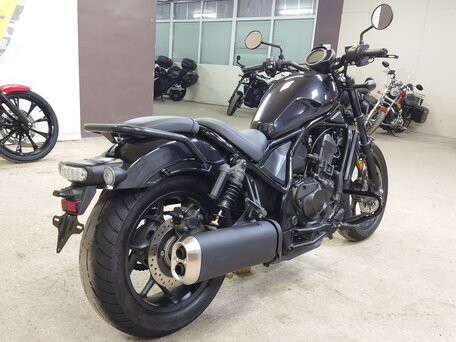 2022 Honda CMX 1100 Rebel, чёрный, 775000 рублей, вид 5