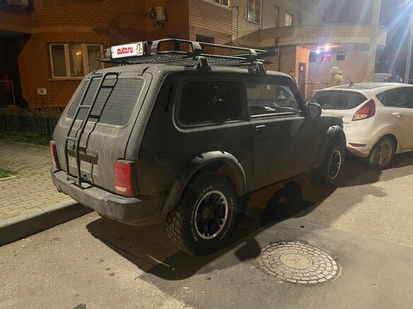 1995 Lada (ВАЗ) 2121 (4x4) I Рестайлинг, чёрный - вид 4