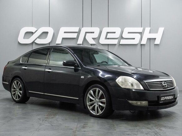 2006 Nissan Teana I (J31) Рестайлинг, чёрный, 599000 рублей