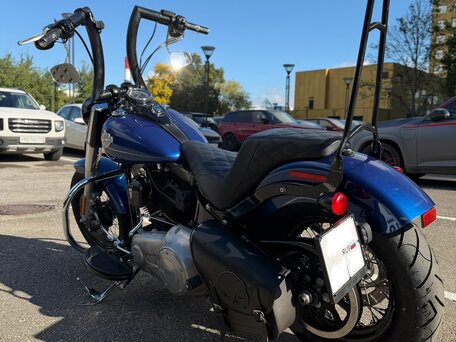 2015 Harley-Davidson Softail Slim, синий, 1180000 рублей, вид 4