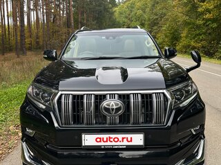 2019 Toyota Land Cruiser Prado 150 Series Рестайлинг 2, чёрный, 4500000 рублей, вид 2