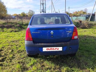 2007 Renault Logan I, синий, 105000 рублей, вид 3