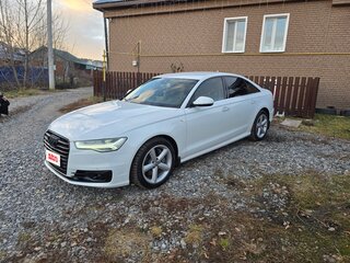 2016 Audi A6 IV (C7) Рестайлинг, белый, 2800000 рублей, вид 1