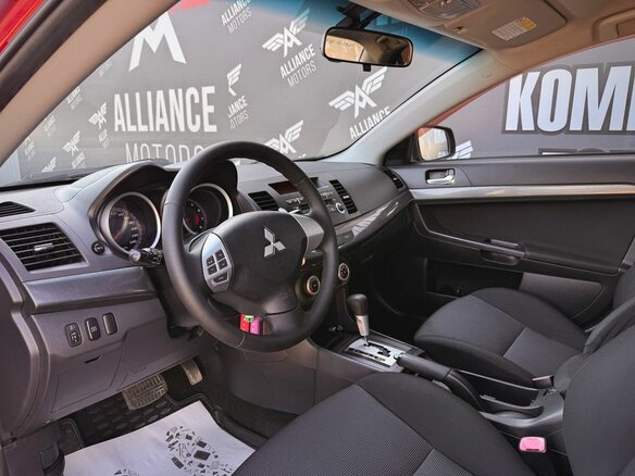 2008 Mitsubishi Lancer X, красный, 835000 рублей - вид 9