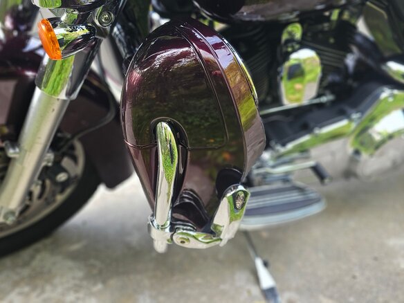 2007 Harley-Davidson Street Glide, пурпурный, 880000 рублей - вид 10