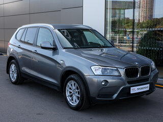 2014 BMW X3 20i xDrive II (F25), серый, 1198000 рублей, вид 3