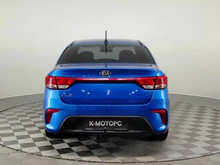 2017 Kia Rio IV, синий, 1090000 рублей, вид 4