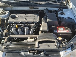 2008 Hyundai Sonata V (NF) Рестайлинг, серебристый, 520000 рублей, вид 3