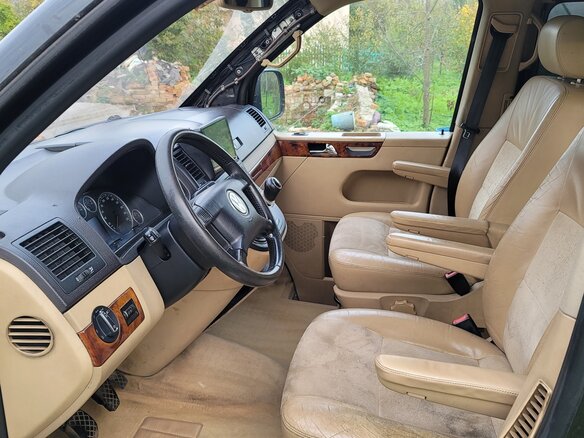 2004 Volkswagen Multivan T5, чёрный, 1500000 рублей - вид 6