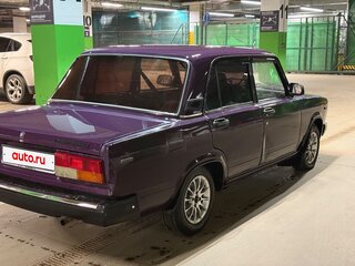 1997 Lada (ВАЗ) 2107, фиолетовый, 125000 рублей, вид 5