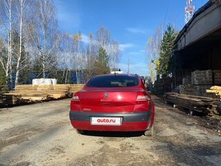 2008 Renault Megane II Рестайлинг, красный, 360000 рублей, вид 2