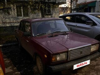 2003 Lada (ВАЗ) 2107, пурпурный, 75000 рублей, вид 3