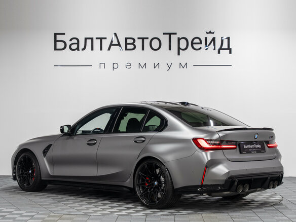 2024 BMW M3 Competition Package VI (G80) Рестайлинг, серый, 14490000 рублей - вид 10