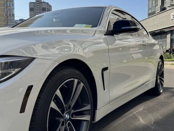 2019 BMW 4 серии 430i xDrive F32/F33/F36 Рестайлинг, белый, 2840000 рублей - вид 3