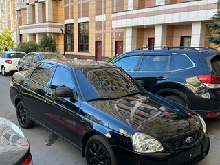 2012 Lada (ВАЗ) Priora Premier I, чёрный, 370000 рублей, вид 3