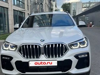 2019 BMW X6 40i III (G06), белый, 6800000 рублей, вид 1