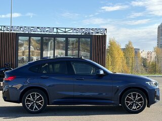 2022 BMW X4 20i II (G02) Рестайлинг, синий, 6200000 рублей, вид 3