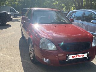 2008 Lada (ВАЗ) Priora I, красный, 290000 рублей, вид 4