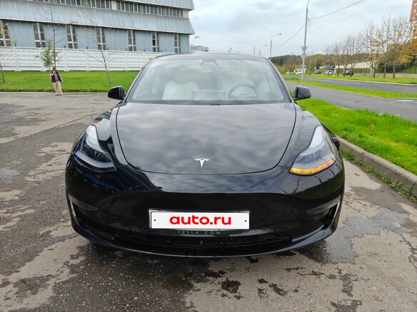 2021 Tesla Model 3 Long Range I, чёрный, 3600000 рублей - вид 1