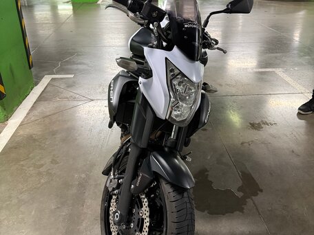 2014 Kawasaki ER-6N, белый, 459000 рублей, вид 2