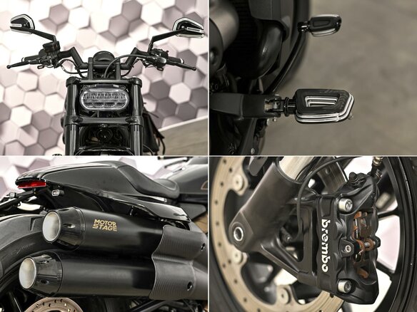 2021 Harley-Davidson Sportster S, чёрный, 1179000 рублей - вид 8