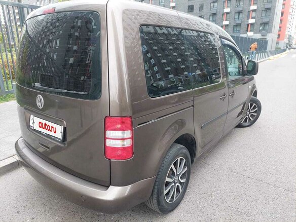 2013 Volkswagen Caddy III Рестайлинг, коричневый - вид 4