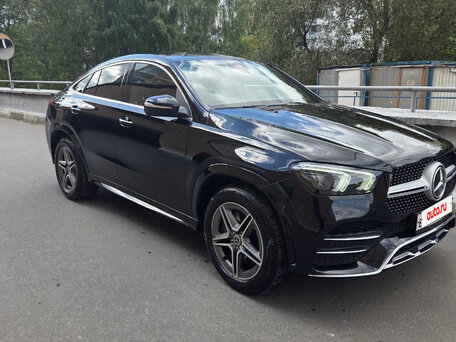 2020 Mercedes-Benz GLE Coupe 350 d II (C167), чёрный, вид 2