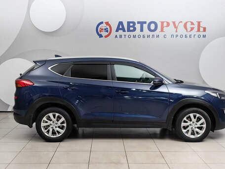 2018 Hyundai Tucson III Рестайлинг, синий, 2031000 рублей, вид 5